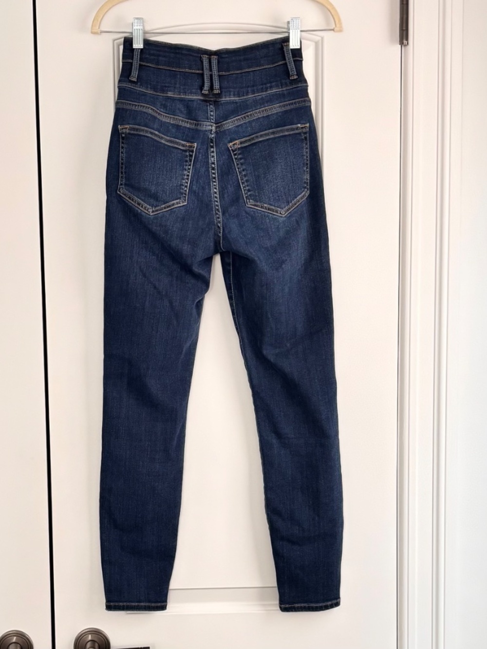 FRAME "Le Catroux" Cigarette Jeans, Dublin Wash, Sz 25 - Picture 2 of 8